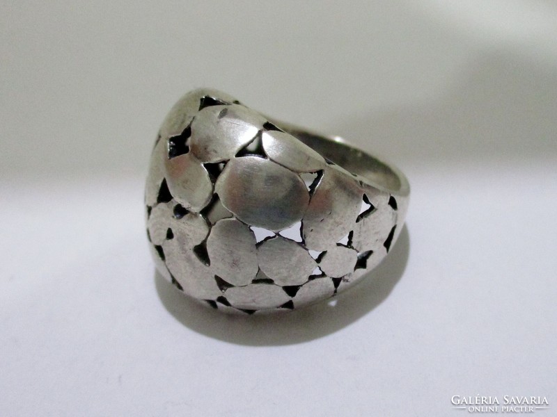 Szépséges magyar   kézműves ezüstgyűrű
