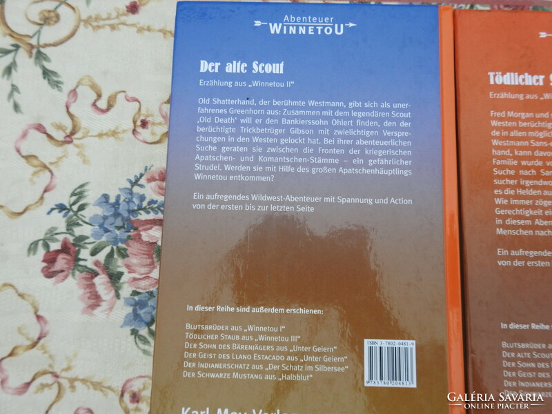 Mystery club and Karl May novels in German