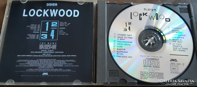 Didier lockwood: 1.2.3.4. - Jazz cd
