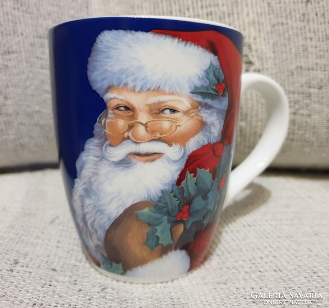 Porcelain mug with Santa Claus pattern - brand Adler
