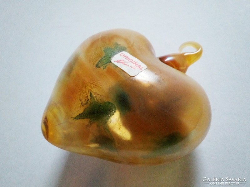 Karl Schmid Studio / Zweisel művészi üveg szívek, 1990
