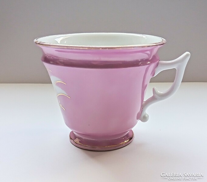 Bieder rózsaszín csésze 9x8cm