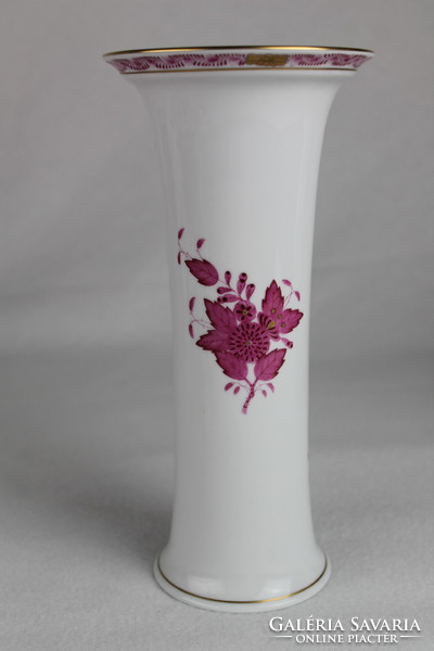 Herend Appony pattern vase purple 24 cm