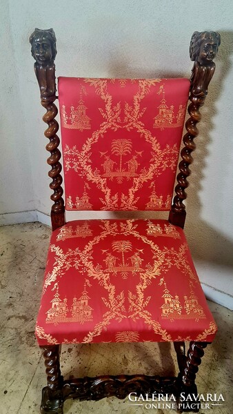 A609 antique, Renaissance-style, carved chair