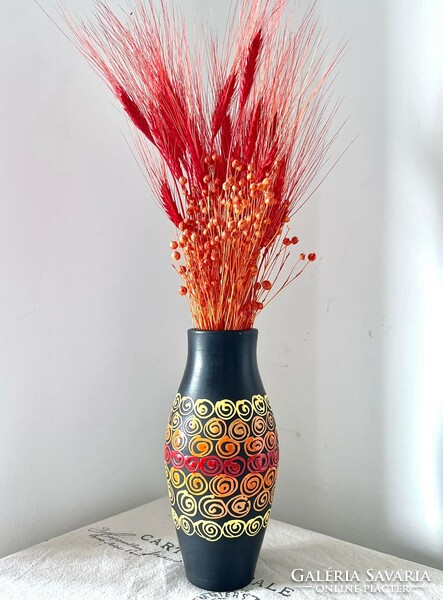Rare vase by Alvino bagni - mid-century modern