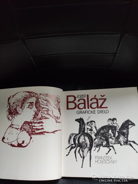 Jozef baláz - Slovak graphic artist - art album.