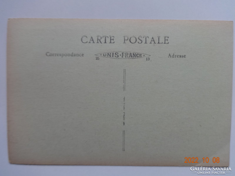 Régi képeslap: Franciaország, Lyon, Parc de la Tete d'Or,  1910-es évek