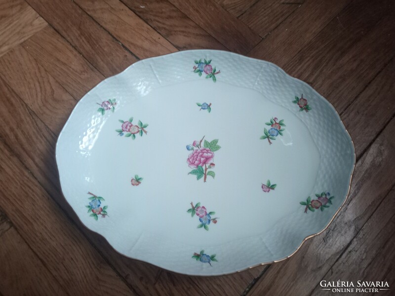 A fabulous Herend Eton patterned oval bowl