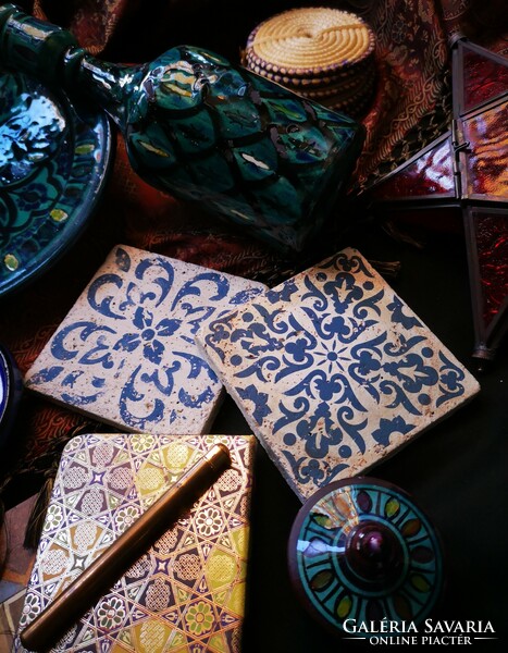 Oriental style tiles (coaster) marrakesh