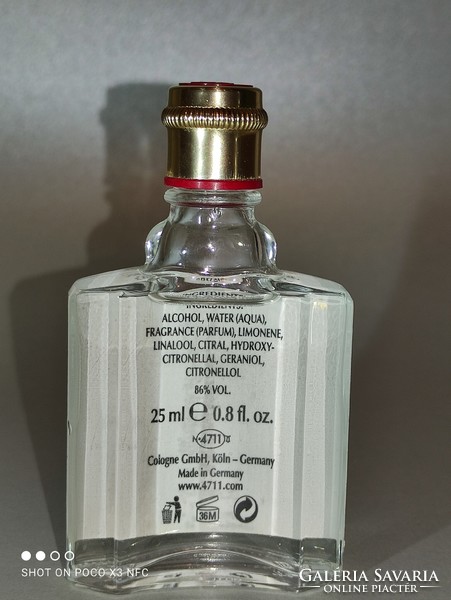 Vintage 4711 kölni  parfüm 25 ml üvegében