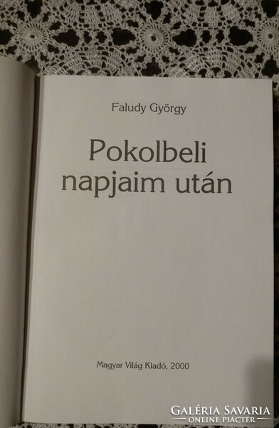 György Faludy: after my days in hell, negotiable