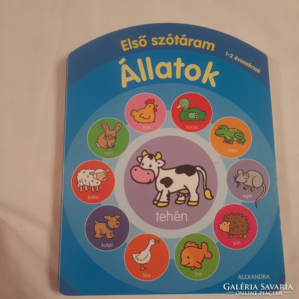 Első szótáram  Állatok  1-2 éveseknek  Alexandra 2010