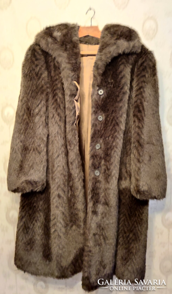 Women's fur coat size L