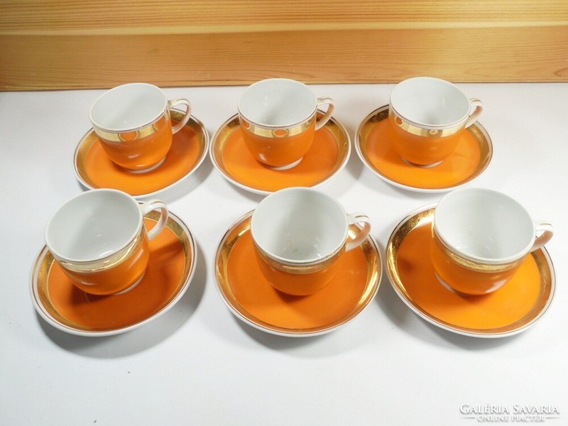Retro marked Raven's House porcelain tea set coffee set Raven's House - 1970s, 6-person