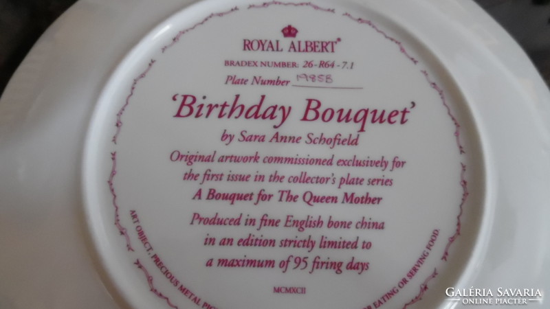 Royal albert birthday bouquet bowl
