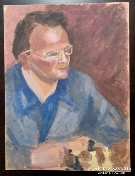 Male portrait (30x40 cm)