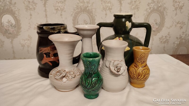 Vases 7 in one | glazed vases