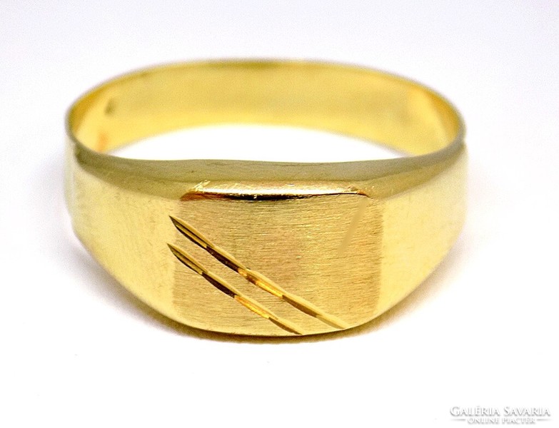 Arany pecsétgyűrű (ZAL-Au106792)