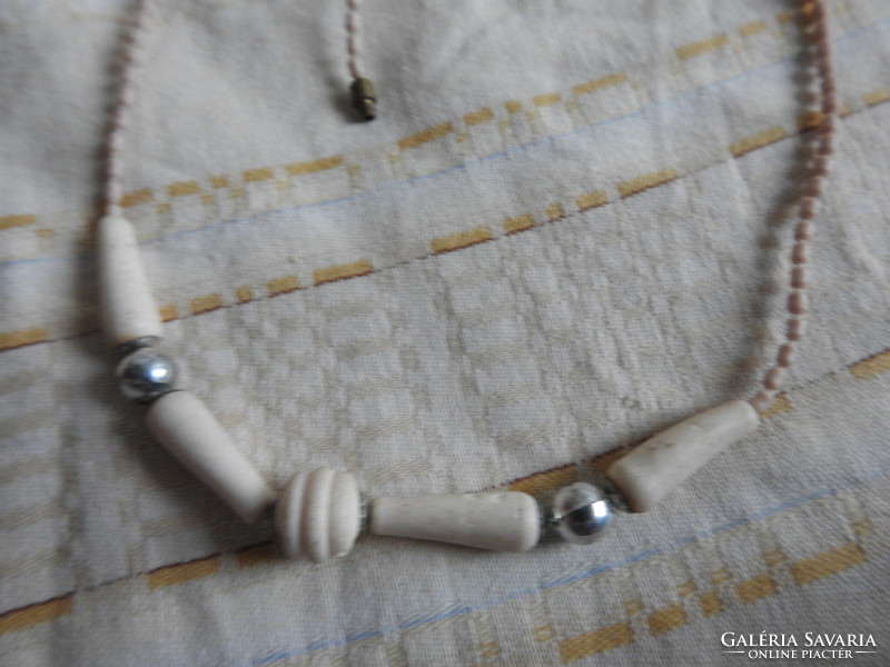 Old white necklace