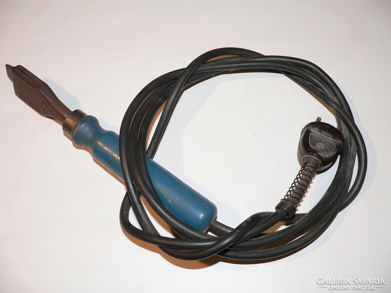 Antique electric soldering iron for sale cheap in mint condition.
