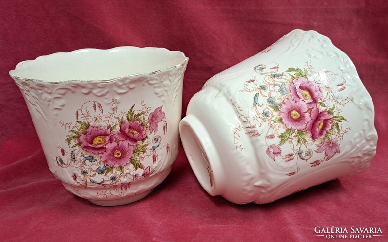 Antik porcelàn virág kaspók