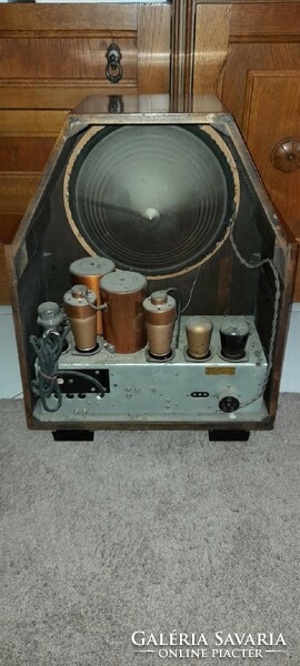 Antik rádió  Siera  Super  Inductance  5  Belgium  1932