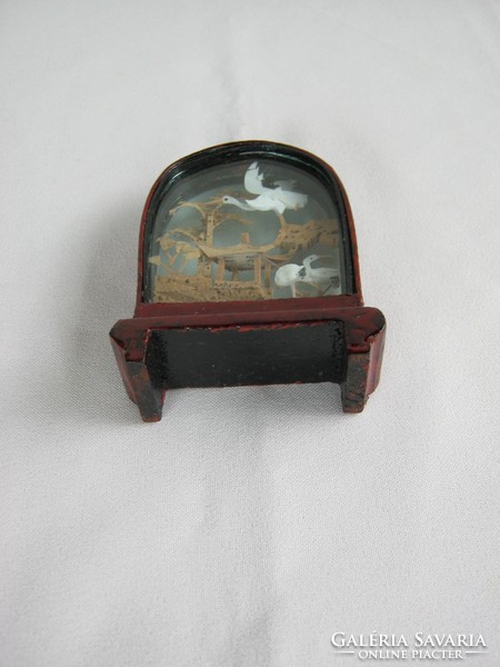 Oriental handicraft miniature image of cork ornaments