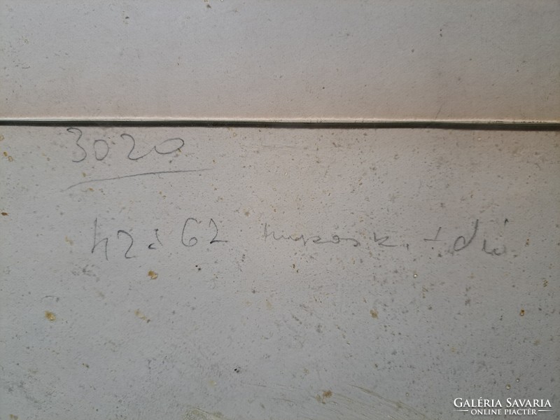 Patay: Visszatekintés - 1966, grafitceruzarajz, teljes méret 64x46 cm