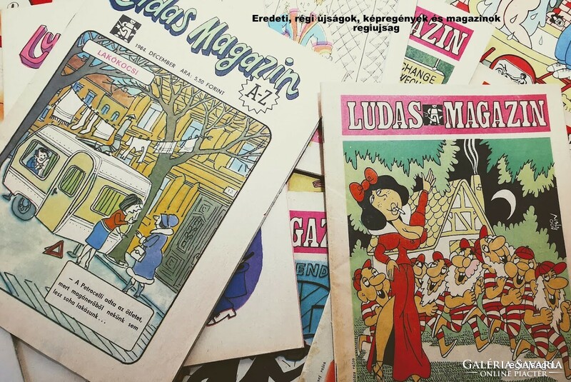 1991 January / ludas magazine / for birthday!? Original, old newspaper :-) no.: 20256