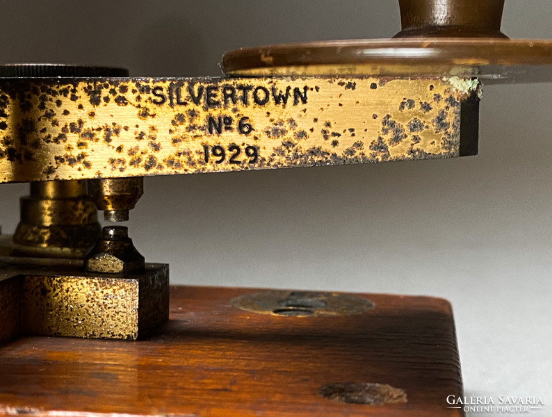 Antique morse key, silvertown london.