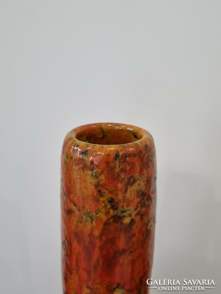 Hódmezővásárhely ceramic floor vase-39 cm
