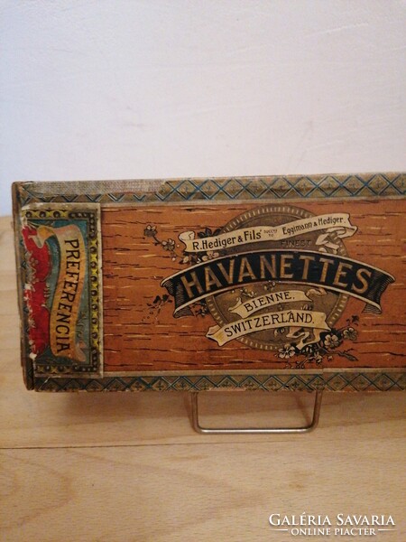 Régi Havannai szivaros doboz