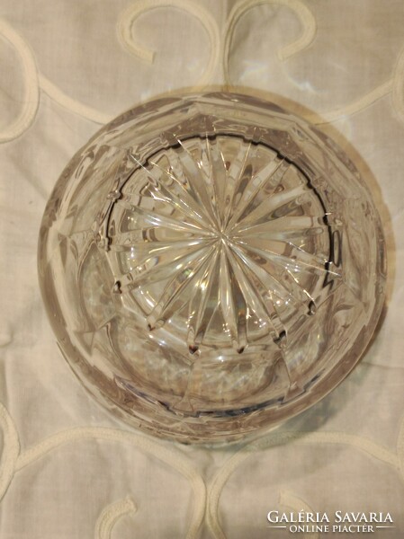 Öblös kristály váza