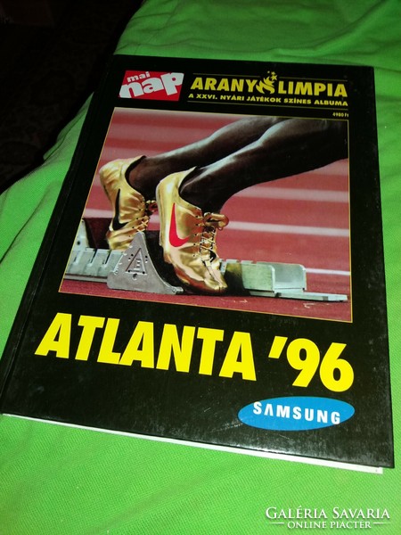 1996. A XXVI. nyári olimpiai játékok színes  könyv albuma a képek szerint MAI NAP