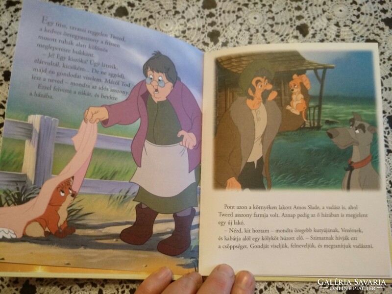 Disney A róka és a kutya, egy igaz barátság története , Alkudható