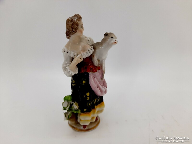Antique porcelain figure, höchst (?)