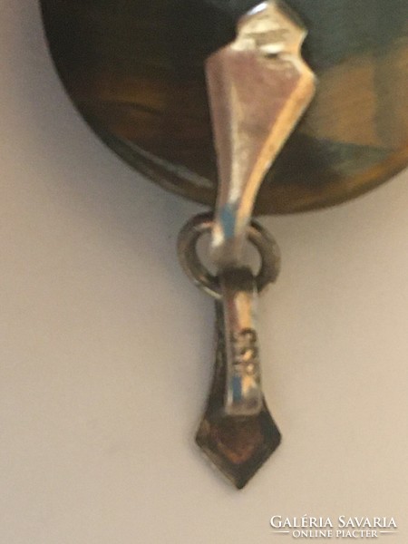 MEDAL -TIGRISSZEM-925-ös ezüst szerelékkel-jelzett