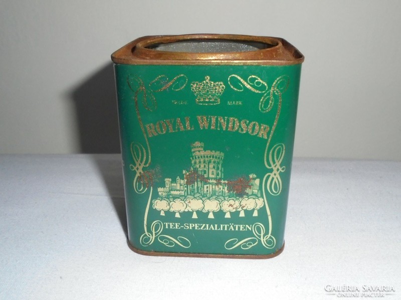 Retro Teás fémdoboz pléh doboz - Royal Windsor - 1970-es évekből