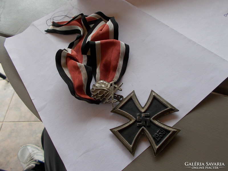 Ww2, iron cross knight's cross with sword neckband