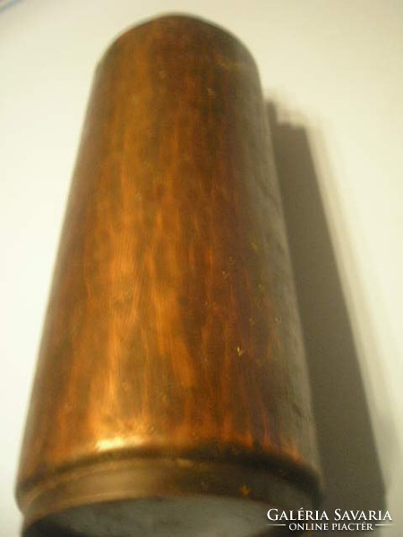 N10 antique bronze flower vase with 22 cm all-seeing eye motif