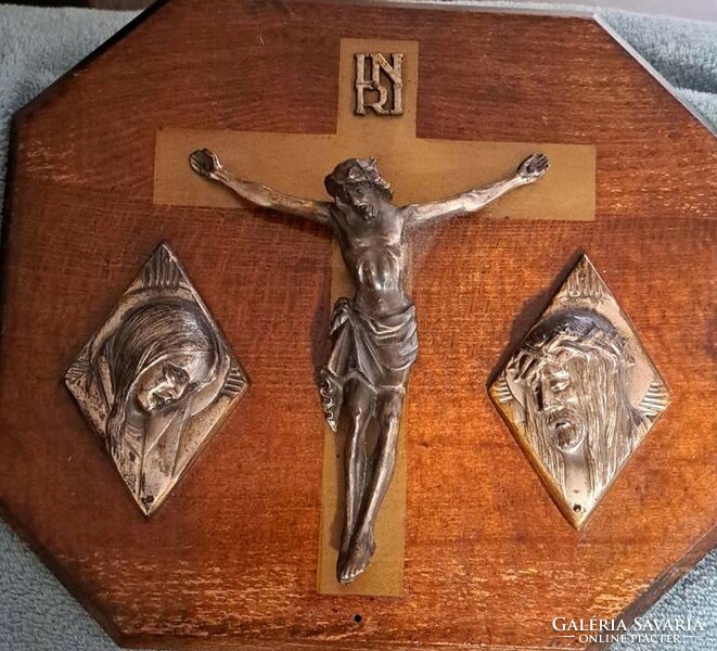 Antik korpusz,Mária és Jézus .Mérete:21x24 cm.