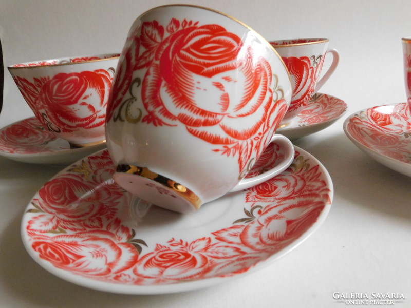 Lomonosov tea set from the Soviet era