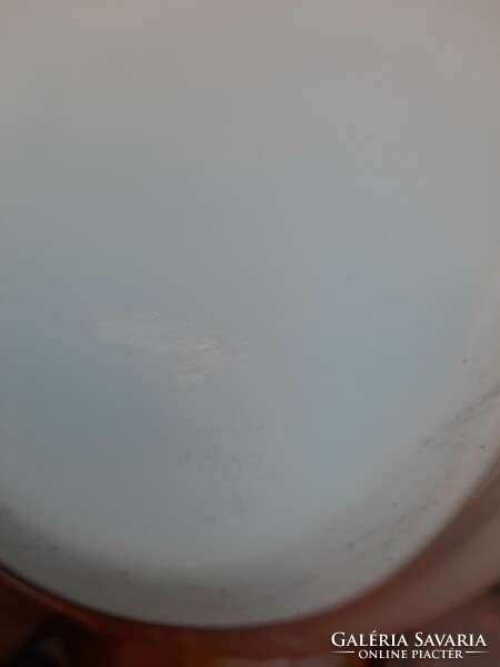 Nagy 12 személyes Fehér Herendi porcelán leveses tál fedővel