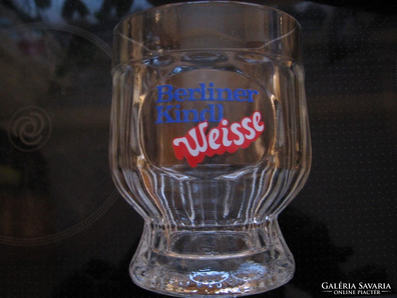 Berliner weisse rastal collecting glass and jug