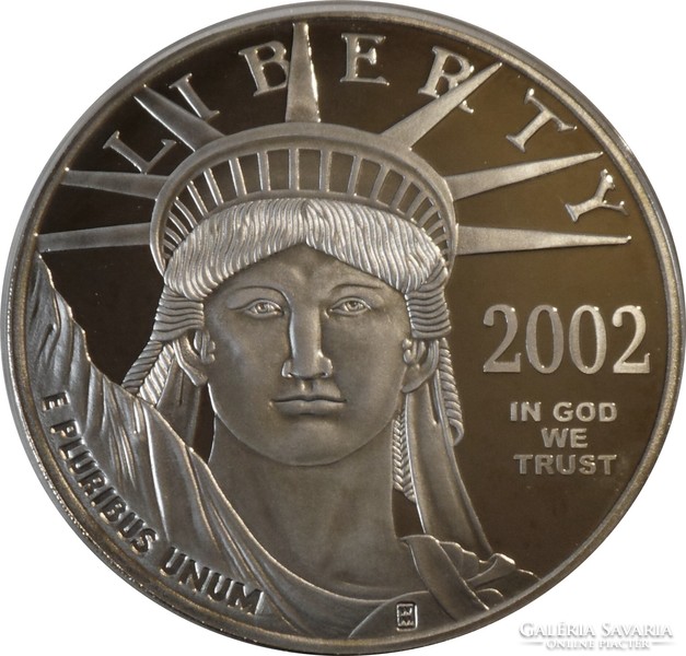 Liberty 2002 - huge 4oz silver plated commemorative coin