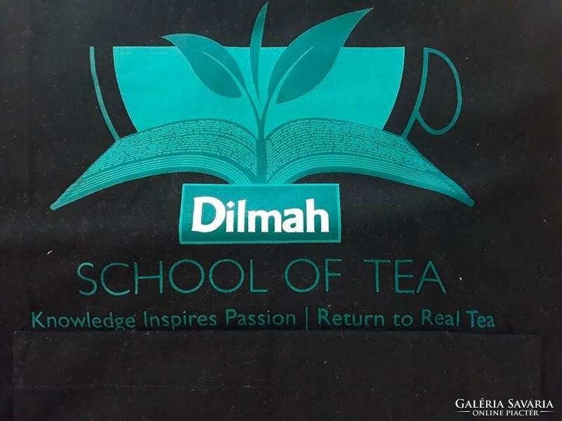 DILMAH tea márkás minoségi köteny - ajándék vászon szatyorban-karácsonyi ajándék