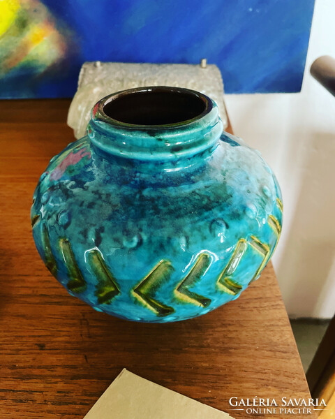 Sea blue vase from NSK