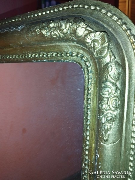 Biedermeier mirror with frame