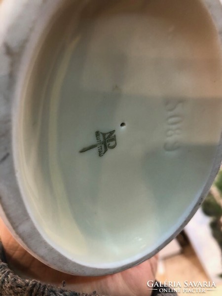 Neutettau porcelain German candle holder, size 18 cm