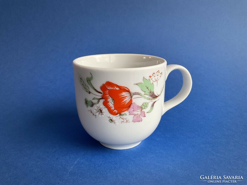 Alföldi poppy pattern coffee cup